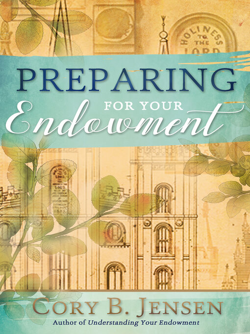 Title details for Preparing for Your Endowment by Cory B. Jensen - Wait list